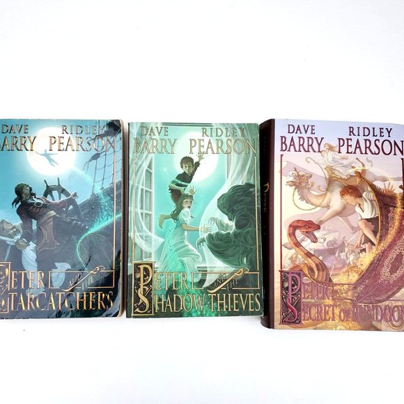 Disney Other - Peter and the Starcatchers Series Books 1-3 By Dave Barry Disney Hyperion PB EUC